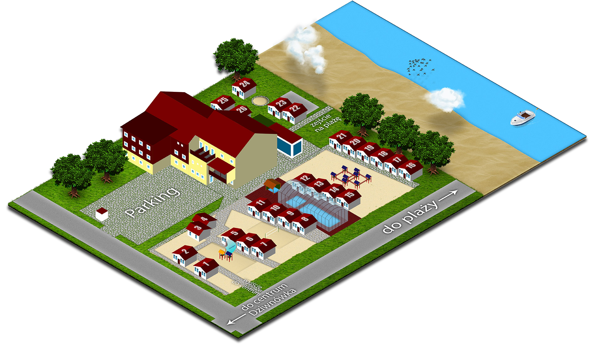 Mapa ośrodka